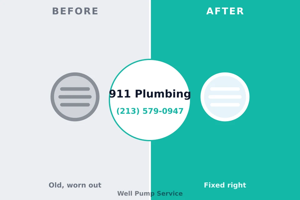 Before and after: plumbing repair Lodi, NJ